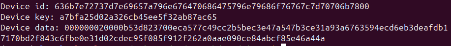 Decrypted keybox using the cracked key